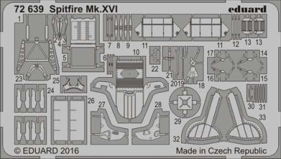 Eduard 72639 Spitfire Mk.XVI 1/72