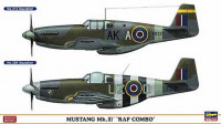 Hasegawa 01985 Самолет MUSTANG Mk.III "RAF COMBO" (Two kits in the box) (HASEGAWA) 1/72