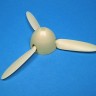 Barracuda Studios BCR32122 Messerschmitt Bf-109G-10 propeller and spinner (designed to be used with Revell kits) 1/32