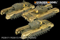 Voyager Model PE35252 WWII British Churchill Mk.IV Infantry Tank Basic (For AFV CLUB 35154) 1/35