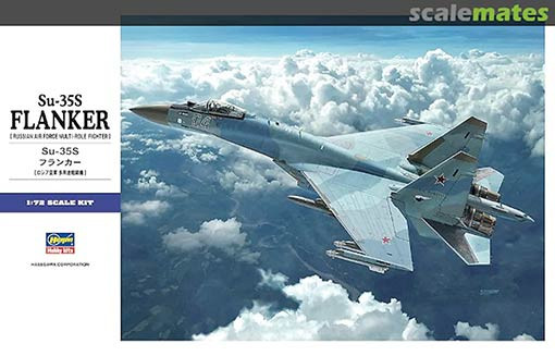 Hasegawa 01574 Cамолет Su-35S FLANKER 1/72