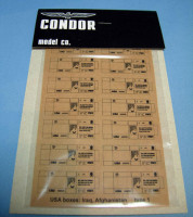 Condor А-001	Картонные коробки США: Ирак, Афганистан, тип 1, 14 шт