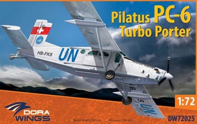 Dora Wings 72025 1/72 Pilatus PC-6 Turbo Porter (4x camo)