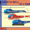 Lf Model P4806 Agusta-Bell 47J Ranger (Yugosl.AF,RDAF,RNoAF) 1/48
