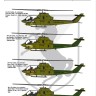 Art Scale 200-D32012 Bell AH-1G Cobra 11th Aviation Helicopter Cavalry Contain decals for 4 markings 1/32