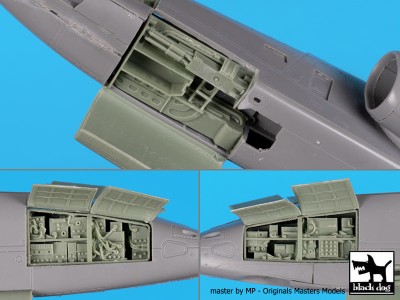 Blackdog A48163 Su-25 canon + electronics (ZVE) 1/48
