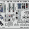 Eduard SS665 1/72 Su-27SM Flanker B (ZVE)