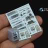 Quinta studio QD+72178 Su-27UB (Trumpeter) 3D Декаль интерьера кабины 1/72