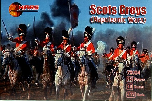 Mars MAR72024 Scots Greys Heavy Cavalry (1815) 1/72