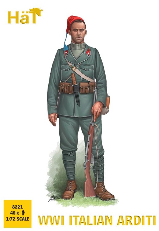 HAT 8221 WWI Italian Arditi x 48 1/72