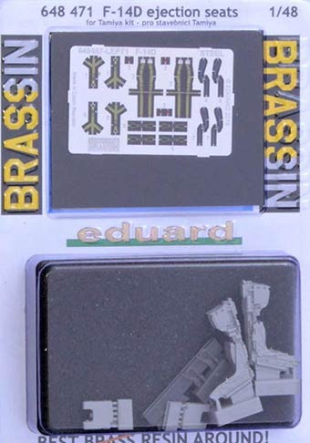 Eduard 648471 BRASSIN 1/48 F-14D ejection seats (TAM)