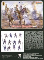 Strelets STR04572 German (WWI) Dragoons WWI. 12 figures and 12 horses. No duplicates. 1/72