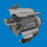 Eduard 672402 BRASSIN Bf 109G-10 Erla engine PRINT (EDU) 1/72