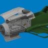 Eduard 672402 BRASSIN Bf 109G-10 Erla engine PRINT (EDU) 1/72