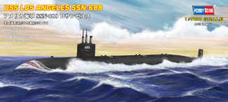 Hobby Boss 87014 Подлодка USS Los Angeles 1/700