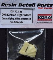 Kora Model DS72188 DH.82/82A Cover Flying Blind stretched (AIRF) 1/72