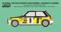 Reji Model JM408 R5 Turbo Monte Carlo 1981 RAC Ragnotti 1/24