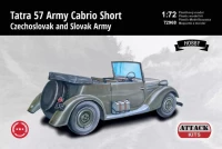 Attack 72968 Tatra 57 Army Cabrio Short (HOBBY) 1/72