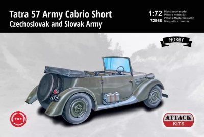 Attack 72968 Tatra 57 Army Cabrio Short (HOBBY) 1/72
