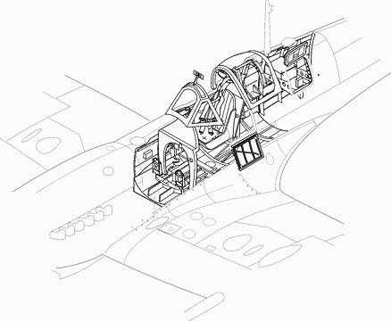 CMK 4103 Spitfire Mk. IX - interior set for HAS 1/48
