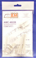 Advanced Modeling AMC 48228 Kh-25MP Anti-radar missile AS-12 Kegler (2x) 1/48