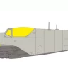 Eduard EX1158 Mask S-199 bubble canopy TFace (EDU) 1/48