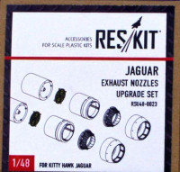 Reskit RSU48-0023 Jaguar exhaust nozzles (KITTYH) 1/48