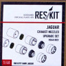 Reskit RSU48-0023 Jaguar exhaust nozzles (KITTYH) 1/48