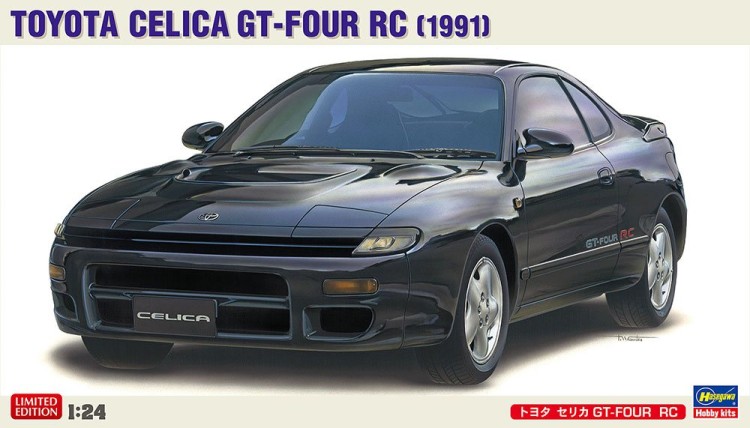 Hasegawa 20716 Toyota Celica GT-FOUR RC (Limited Edition) 1/24