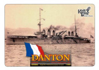 Combrig 3509WL French Danton Battleship, 1911 1/350