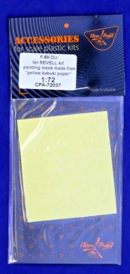Clear Prop CPA72037 F-89 D/J Painting Mask (REV) 1/72