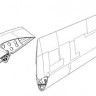 CMK 7093 F4F Wildcat - wing fold set for HAS 1/72