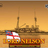 Combrig 3521WL HMS Lord Nelson Battleship, 1908 1/350