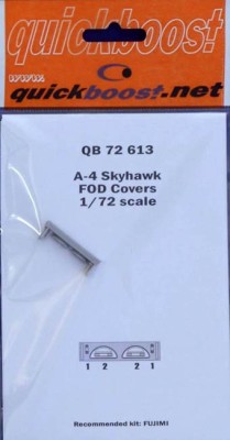 QuickBoost QB72613 A-4 Skyhawk FOD covers (FUJI) 1/72