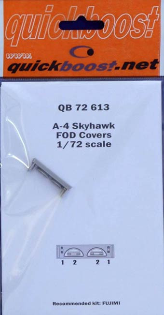 QuickBoost QB72613 A-4 Skyhawk FOD covers (FUJI) 1/72