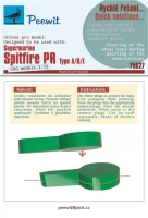 Peewit P75027 Wheel bay cover for Spitfire PR Type A/B/E 1/72