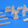 CMK 7288 Avro Lancaster Mk. I/III – Engine set for Airfit 1/72