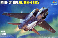 Trumpeter 01697 MiG-31BM w/KH-47M2 1/72