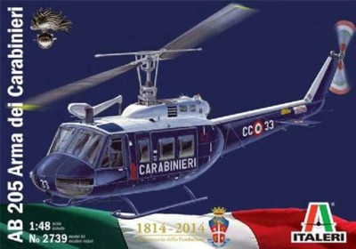 Italeri 02739 AB 205 CARABINIERI 1/48