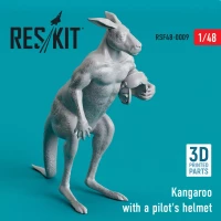Reskit F48009 Kangaroo w/ a pilot's helmet 1/48