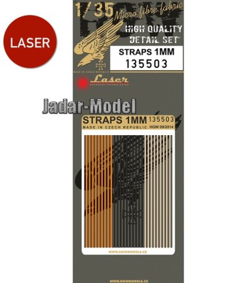 HGW 135503 Straps 1mm - Belts 1/35