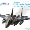 Quinta studio QD48052 F-15E (для модели Revell) 3D декаль интерьера кабины 1/48