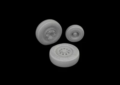 Eduard 648978 BRASSIN F-35B wheels (TAM) 1/48