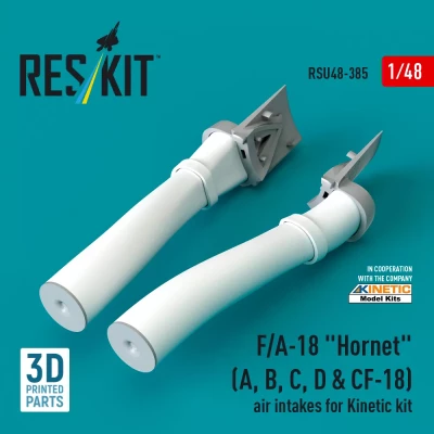 Reskit U48385 F/A-18 'Hornet' (A,B,C,D&amp;CF-18) air intakes 1/48