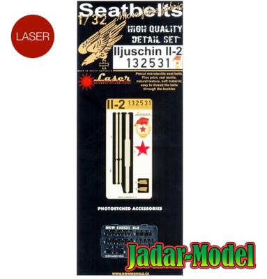 HGW 132531 Iljushin IL-2 - Seatbelts 1/32