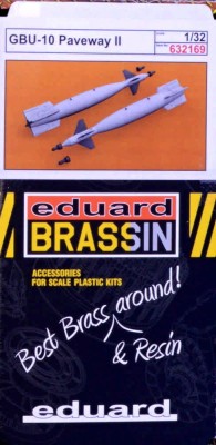 Eduard 632169 BRASSIN GBU-10 Paveway II 1:32