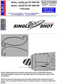 Q-M-T QMT-M18004 1/18 Single Shot Mask Spirals Fw 190A-5/8 (HOBBYB)