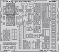 Eduard 36398 King Tiger Porsche turret 1/35