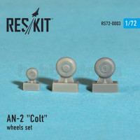 ResKit RS72-0003 AN-2 "Colt" wheels set 1/72