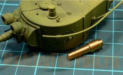 Мир моделей С35002 76-мм ствол Т-28, Т-35, БТ-7А, Т-26А 1:35